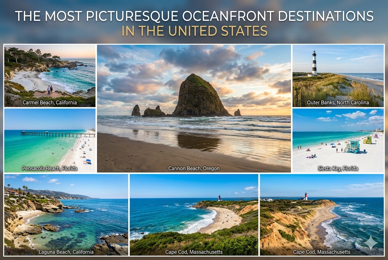 Oceanfront Destinations in the United States
