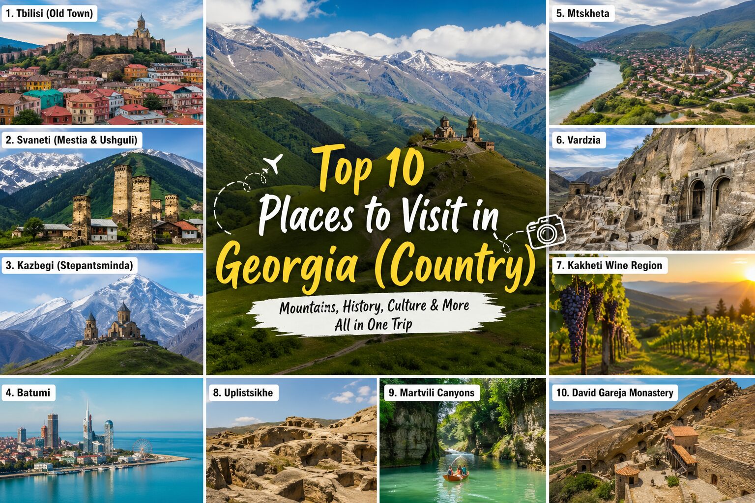 places to visit in Georgia
