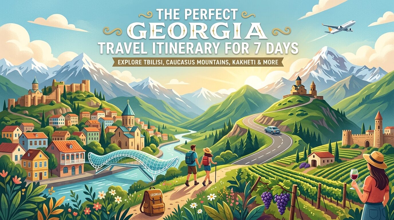 georgia travel itinerary for 7 days