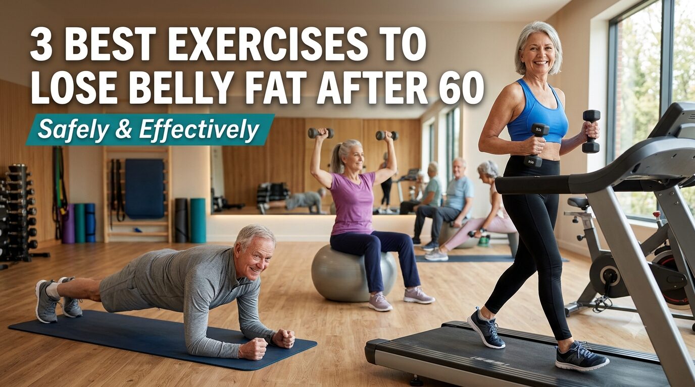 best exercises to lose belly fat after 60