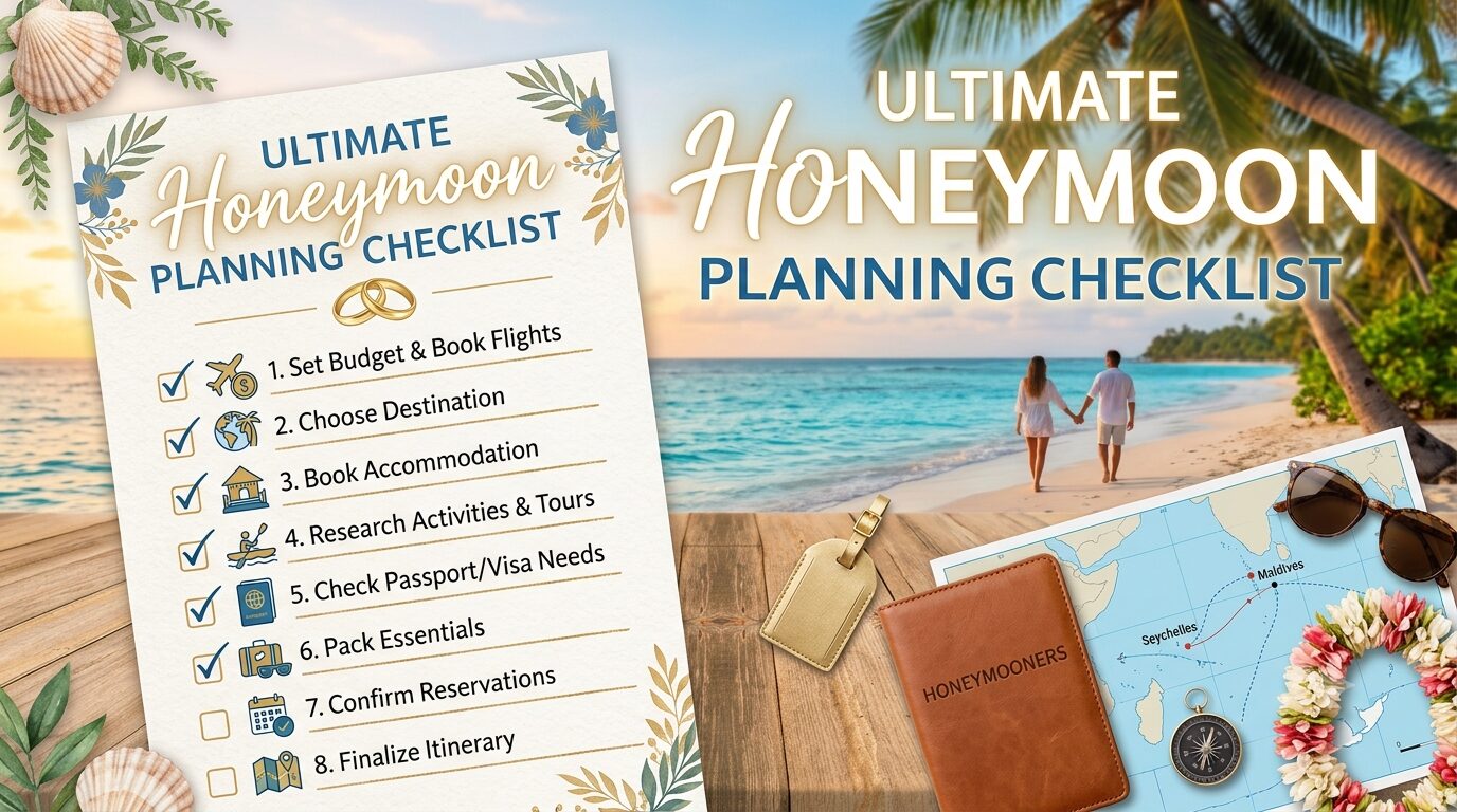 ultimate honeymoon checklist