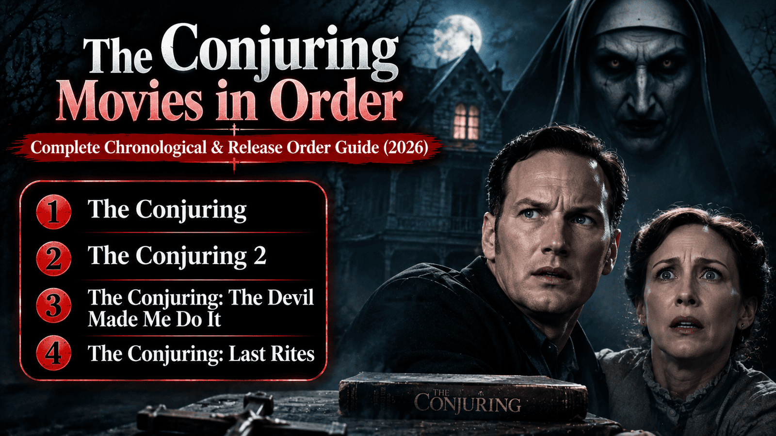 Conjuring Movies in Order
