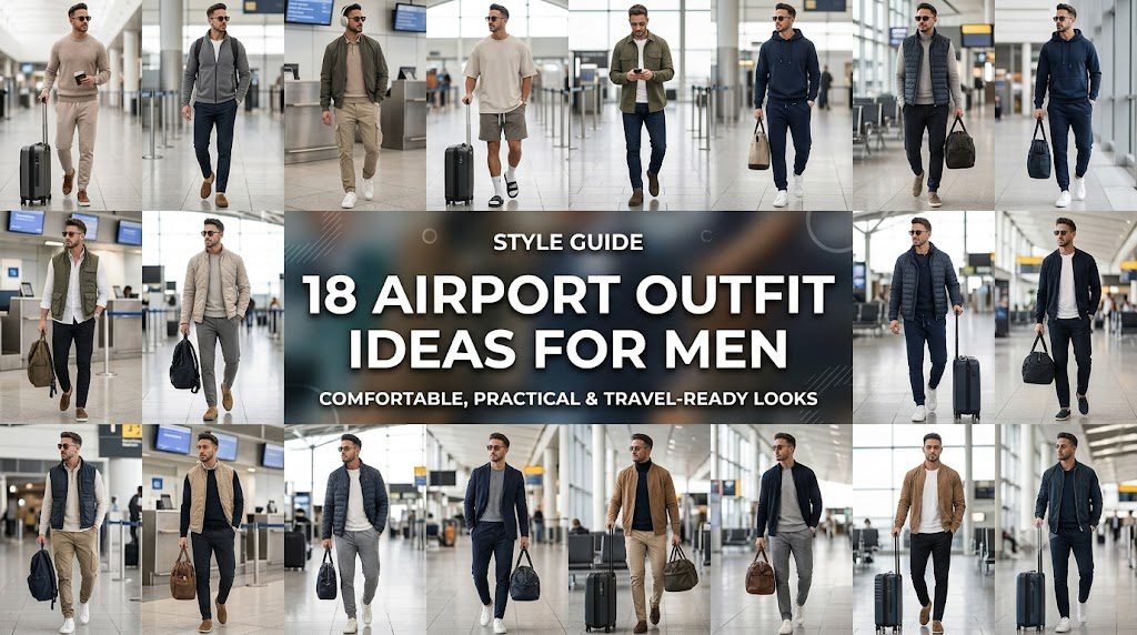 18 Airport Outfit Ideas for Men