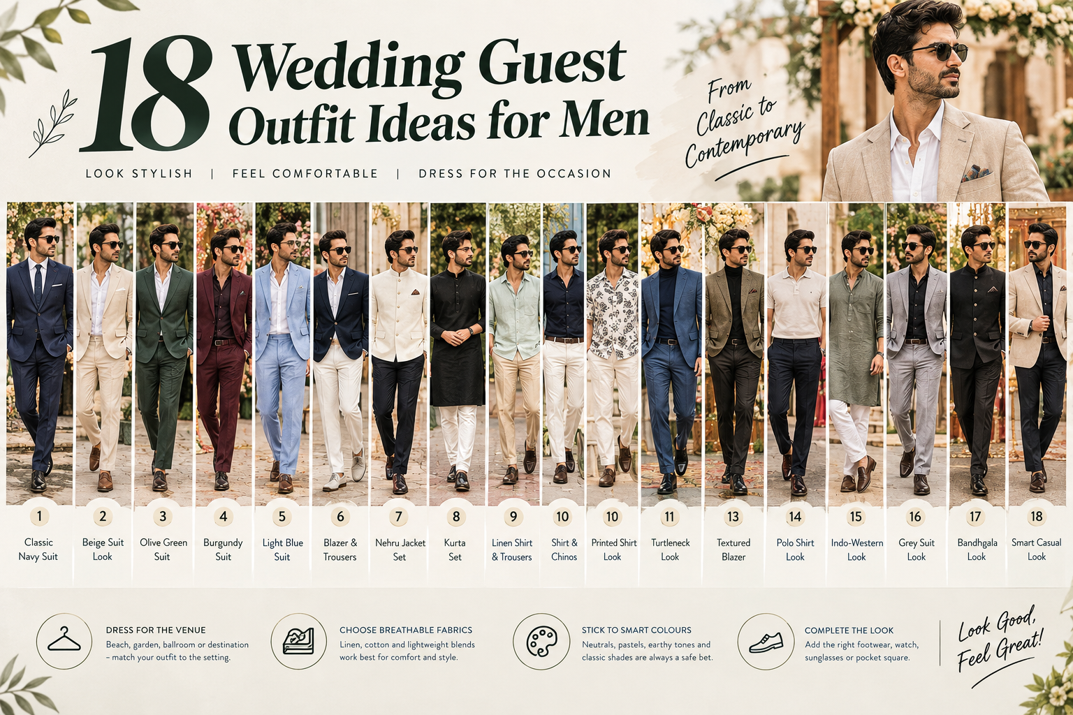 Wedding Guest Outfit Ideas for Men