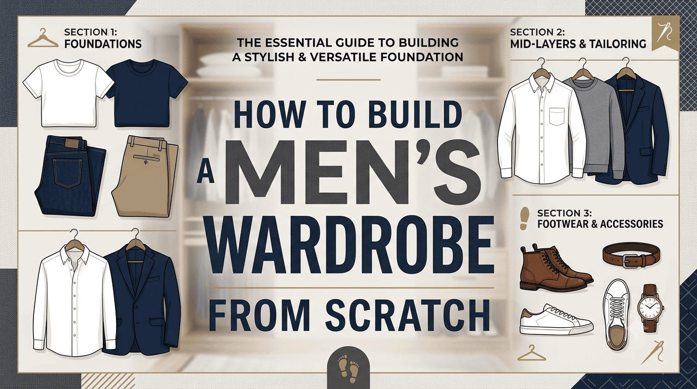 build a mens wardrobe
