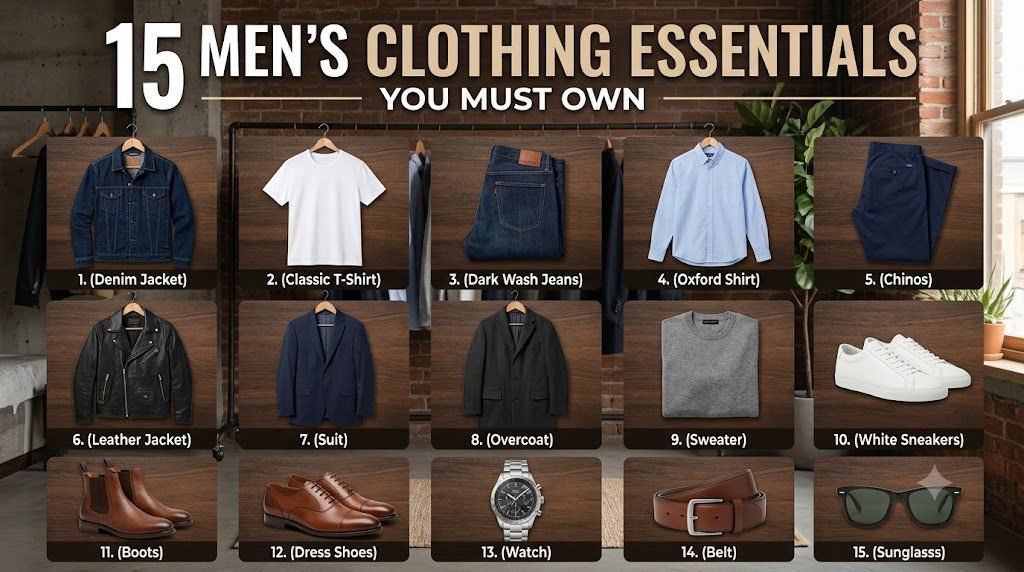 mens clothing essentials