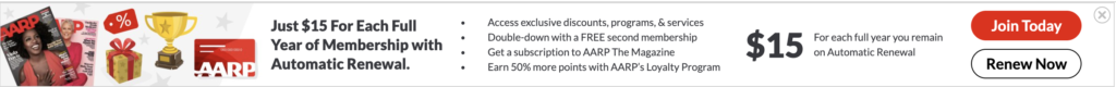 aarp membership