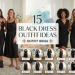 black dress outfit ideas