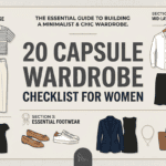 20 Capsule Wardrobe Checklist for Women