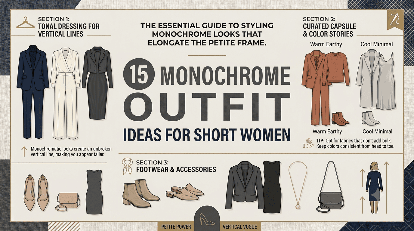 monochrome outfits for women